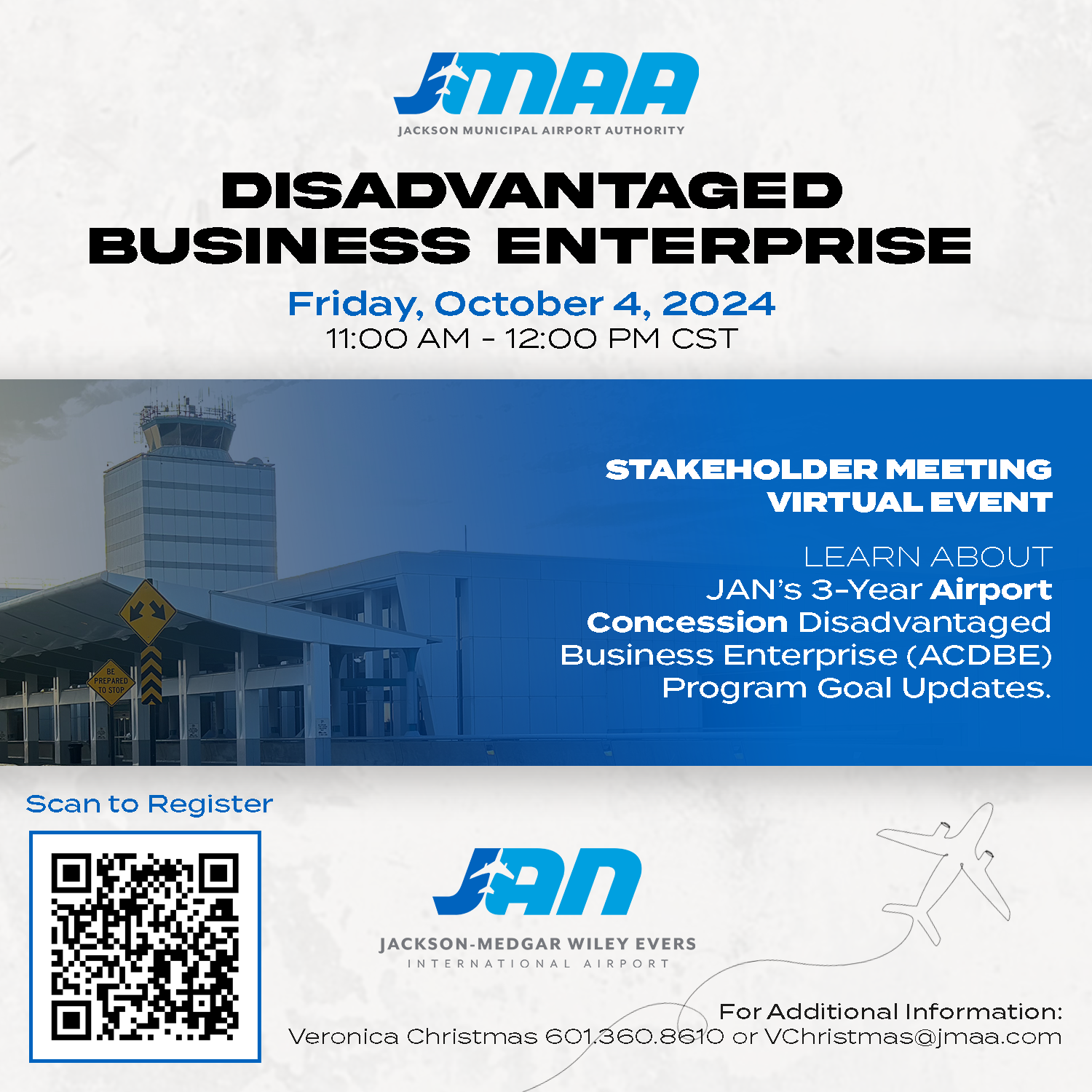 JMAA Disadvantaged Business Enterprise Stakeholder Virtual Meeting